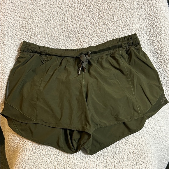 lululemon athletica Pants - Lululemon Athletica Dark Green Athletic Shorts